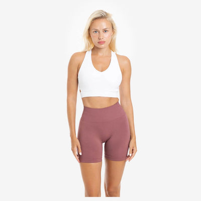 Bra de sport de réservoir avec V sans couture