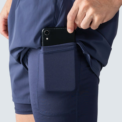 Shorts Performance 2en1 pour hommes AW25 