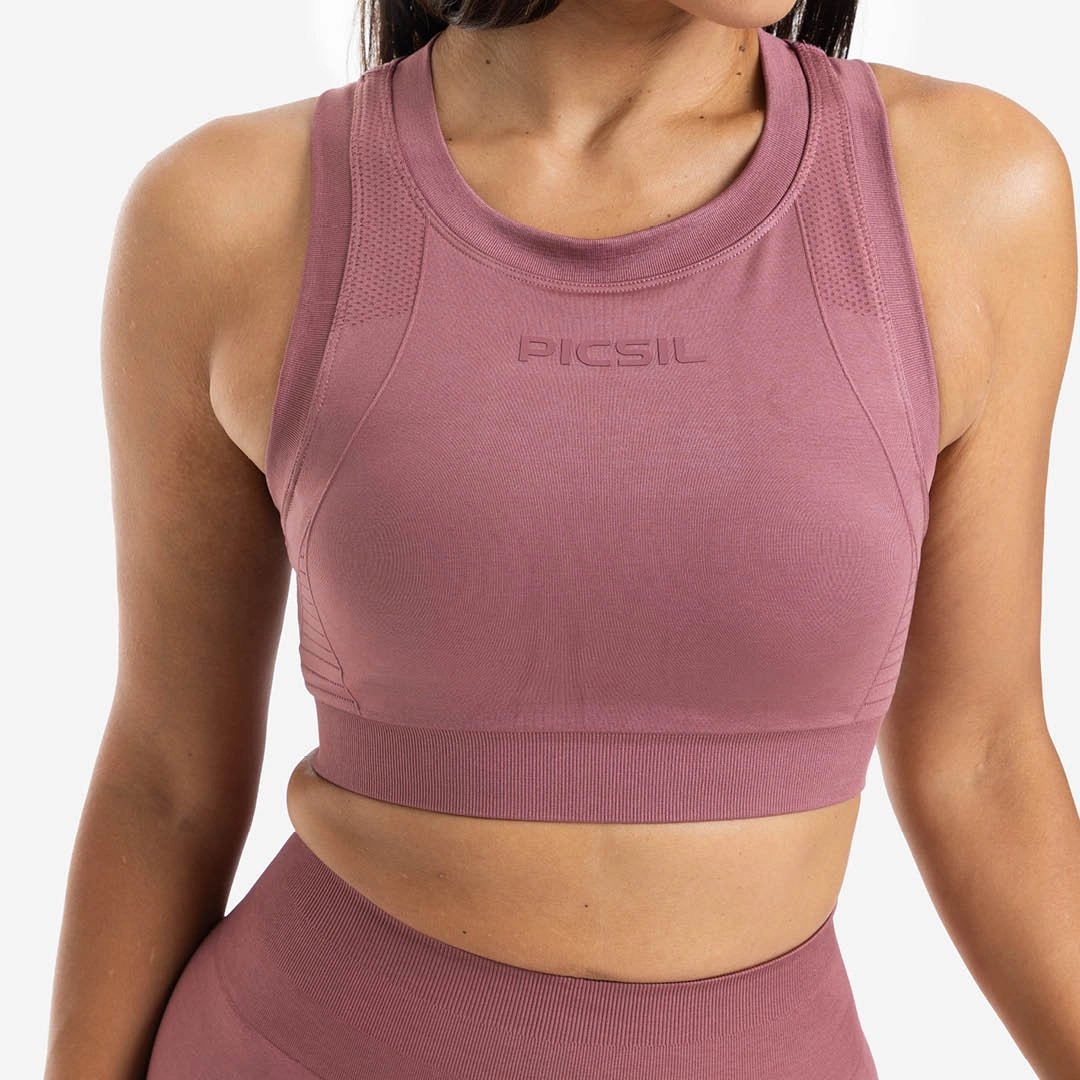 Top Mujer Entrenamiento Seamless