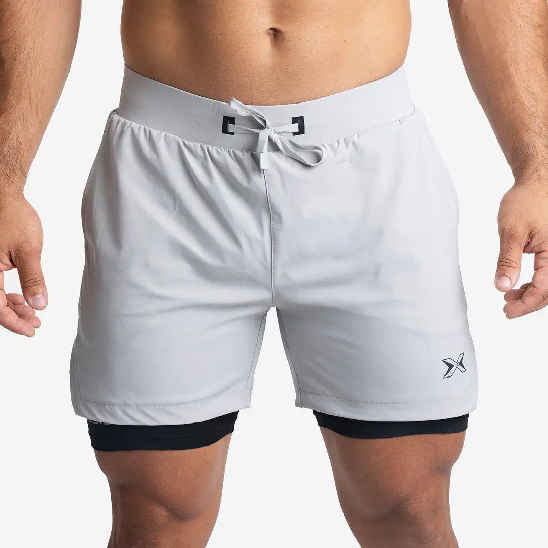 Short avec Mesh Compression 2 en 1 Premium Homme