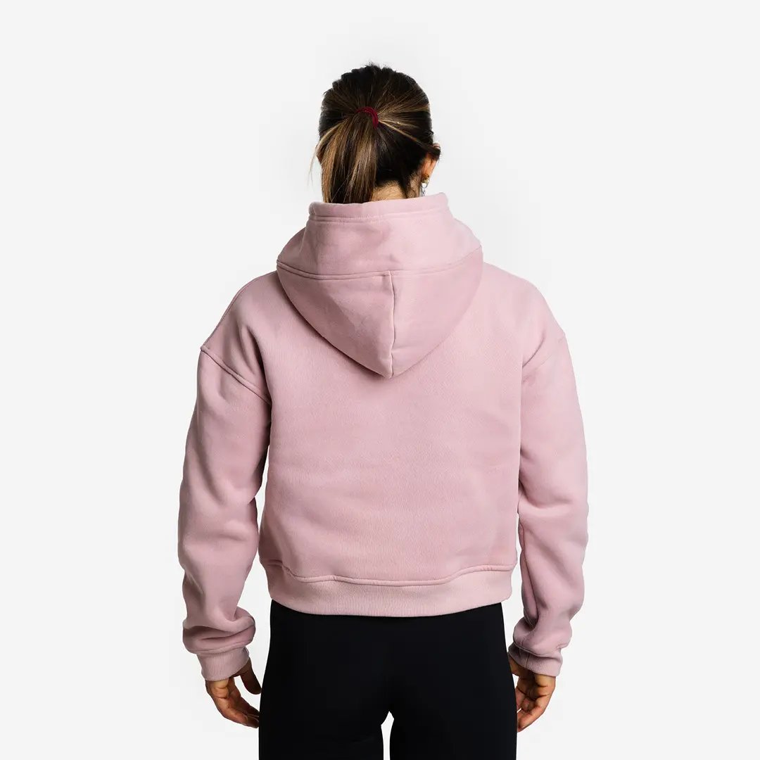 Sweat à capuche court pour femmes