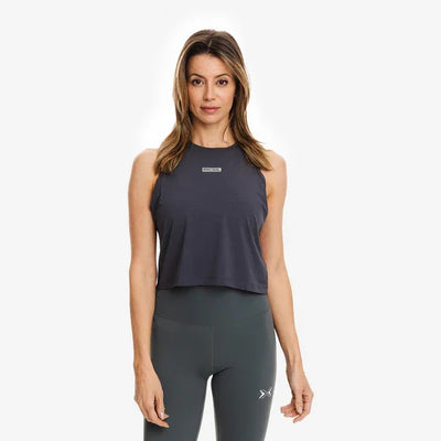 Pack de 3 T-shirts de sport pour femme Crop Top 